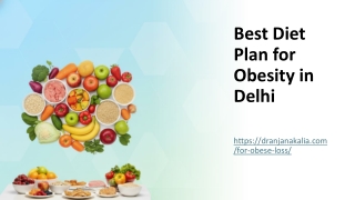 Best Diet Plan for Obesity in Delhi
