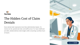 The Hidden Cost of Claim Denials