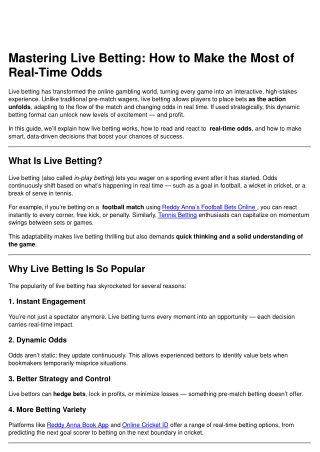 AI in Sports Betting | Smarter Predictions and Data-Driven Wins