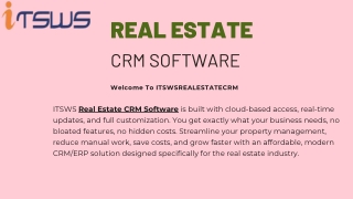 Real Estate CRM Software