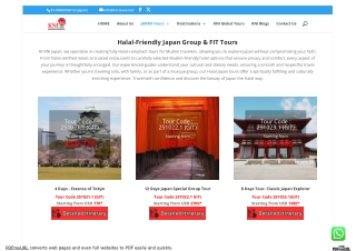 Halal Friendly Japan Group & FIT Tours