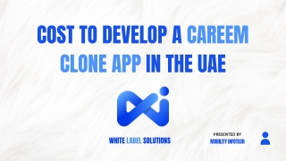 Cost to Develop a Careem Clone App in the UAE