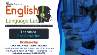 Why Digital Teacher English Language Lab Stands Out in India