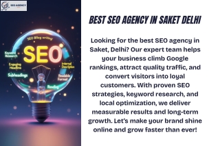 Best seo agency in Saket delhi