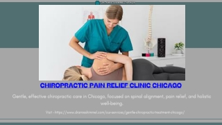 Chiropractic Pain Relief Clinic Chicago
