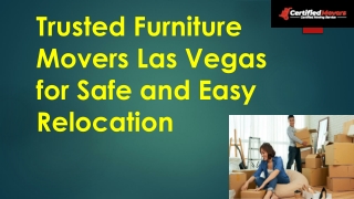 Furniture Movers Las Vegas - Best Movers In Las Vegas