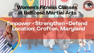 Women’s Fitness Classes at Bellicose Martial Arts