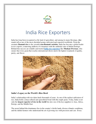 India Rice Exporters (1)