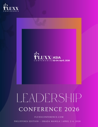 Fluxx Conference 2026 — The Nexus of Innovation & Excellence