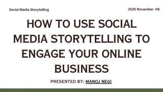 How to Use Social Media Storytelling to Engage Your Online Business_compressed