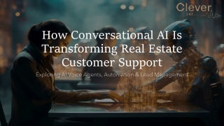 How Conversational AI Is Transforming Real Estate Customer Support