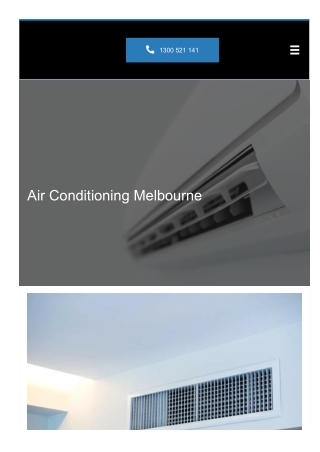 Air Conditioning Melbourne