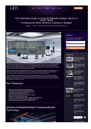 The Ultimate Guide to Free AI Website Design Hacks in 2025 Build Professional Sites Without Coding or Budget.pdf