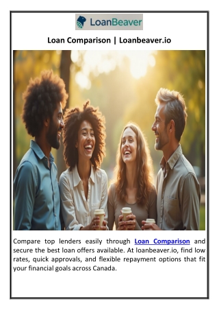 Loan ComparisonLoan Comparison | Loanbeaver.io