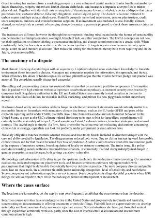 Climate Money Litigation: When Investments Go Eco-friendly-- and Incorrect