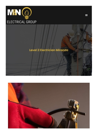 Level 2 Electrician Miranda