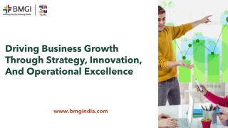 Driving Business Growth Through Strategy, Innovation, and Operational Excellence