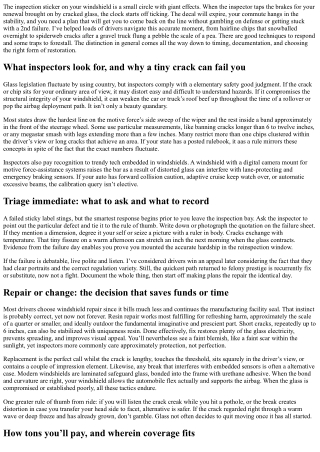 How to Handle a Failed State Inspection for Cracked Glass