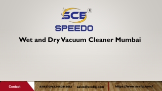 Wet and Dry Vacuum Cleaner Mumbai