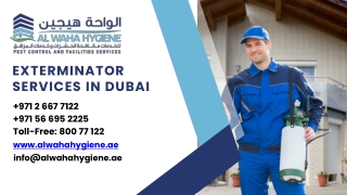 Exterminator in Dubai