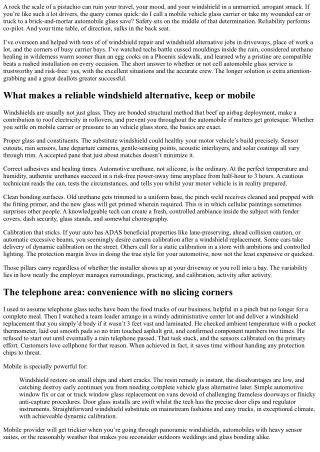 Is Mobile Auto Glass Service Safe and Reliable?