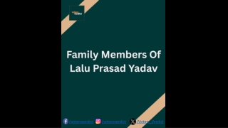 Family Members of Lalu Prasad Yadav - VotersVerdict.com