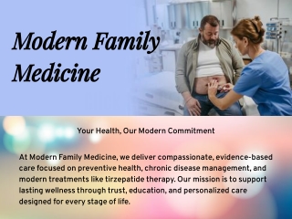 Modern Family Medicine | Primary & Weight Loss Care Duluth, GA