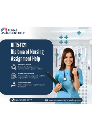 Diploma of Nursing Assignment Help for Students in Australia