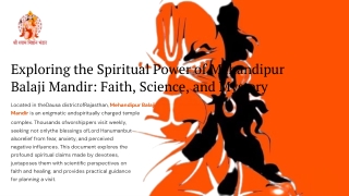 Exploring-the-Spiritual-Power-of-Mehandipur-Balaji-Mandir-Faith-Science-and-Mystery.