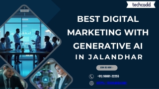 Best Digital Marketing with Generative AI in Jalandhar