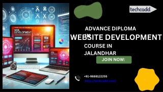 Advanced Diploma In Website Development Course in Jalandhar (1)