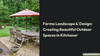 Transform Your Property with Professional Landscape in Kitchener