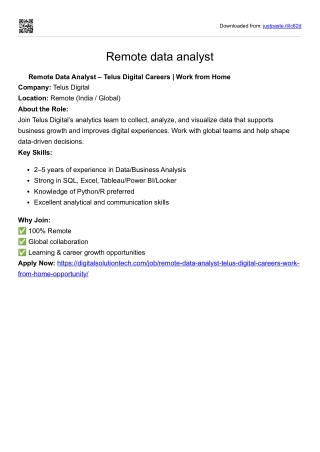 pdf remote data analyst