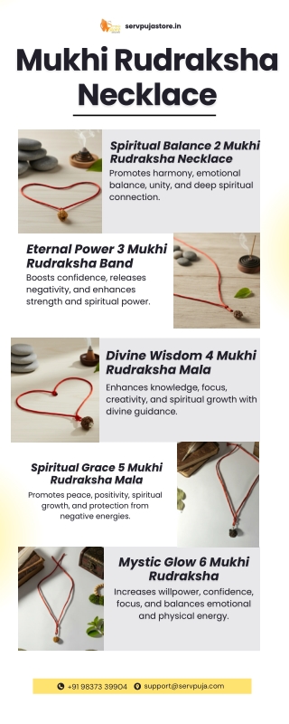 Mukhi Rudraksha Necklace