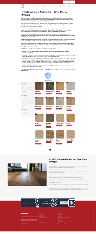 Hybrid flooring melbourne