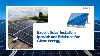Expert Solar Installers Ipswich and Brisbane for Clean Energy