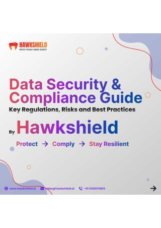 Data Security & Compliance Guide – Key Regulations, Risks & Best Practices