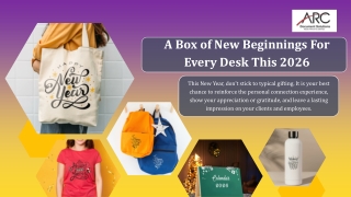 Creative New Year Corporate Gift Ideas 2026 to Impress Your Team | ARC India