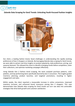 Zalando Data Scraping for GenZ Trends