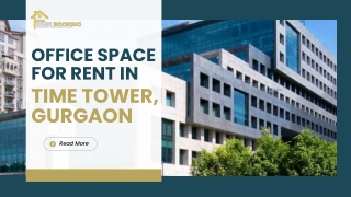 Office Space For Rent In Time Tower Gurgaon