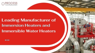 Leading Manufacturer of Immersion Heaters and  Immersible Water Heaters