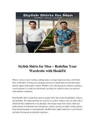HookFit_Stylish_Shirts_for_Men