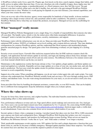 Managed WordPress Website Management: Is It Worth It?