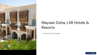 Dining at Maysan Doha – Luxury Mediterranean Restaurant & Room Service