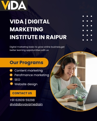 VIDA  Digital Marketing Institute in Raipur