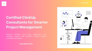 Certified ClickUp Consultants for Smarter Project Management