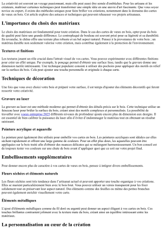 Faites briller vos créations avec ces techniques uniques.
