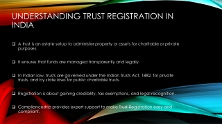 How to Register a Trust in India: Key Steps and Compliance