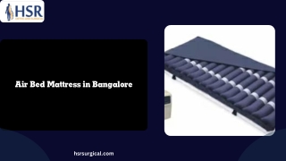 Air Bed Mattress in Bangalore
