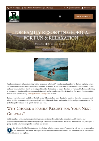 Family Resorts Georgia